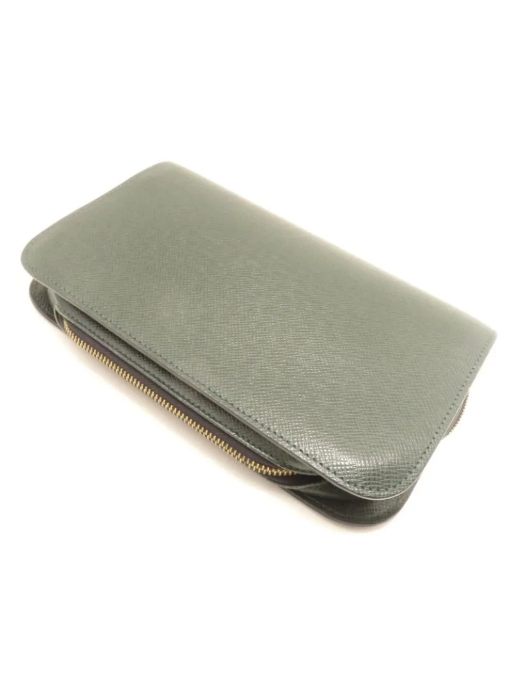 Louis Vuitton Baikal Taiga Epi Sair Clutch Green